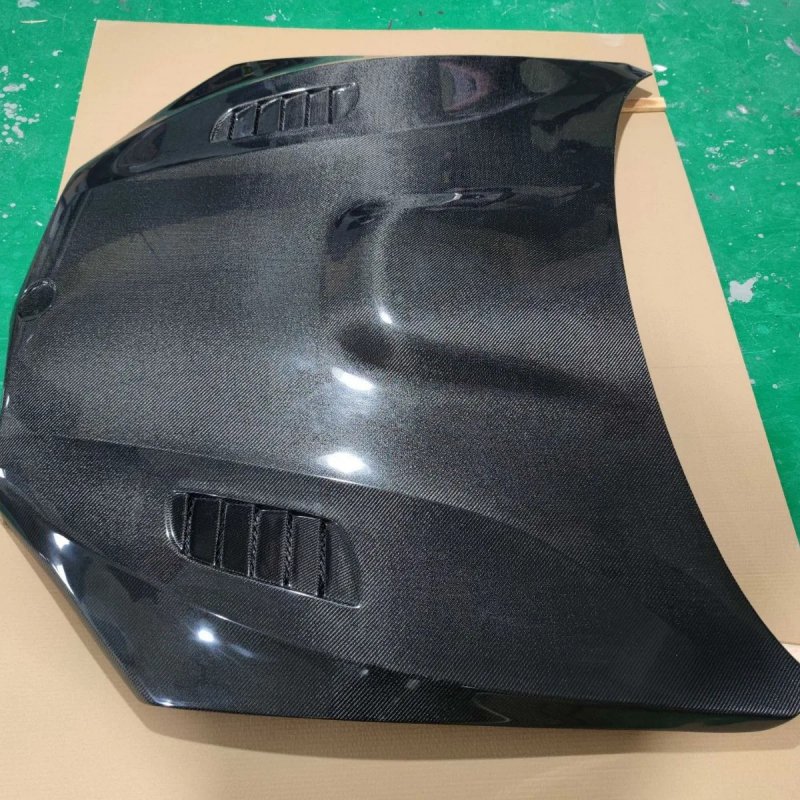 New JR Brand for X5 Carbon Fiber Engine Hood Open Hole Cover Clips 1 Year Warranty for Car Modification Parts Universal Fitment